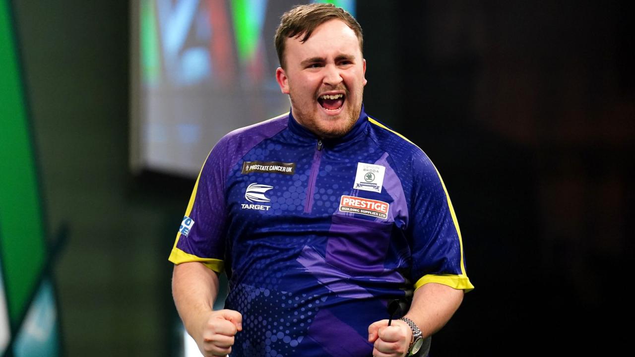 Luke Littler hits PDC World Championship record set average of 147